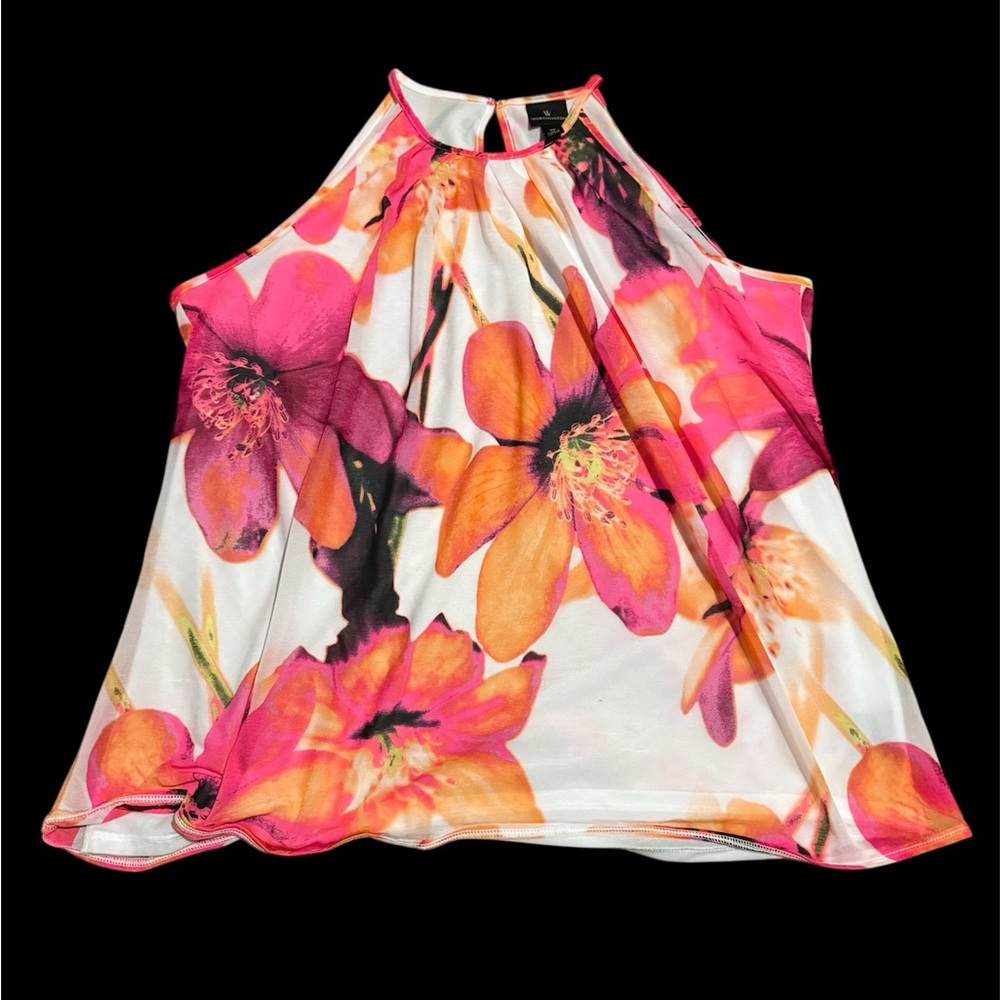 Worthington Women’s Blouse with Key Hole Back XL